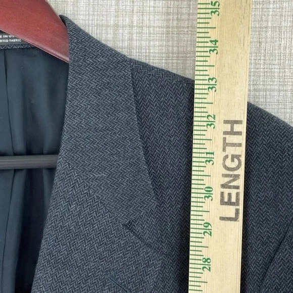 Austin Reed Blazer Mens 46L Gray 2280 - Picture 4 of 10